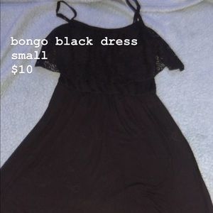 black dress